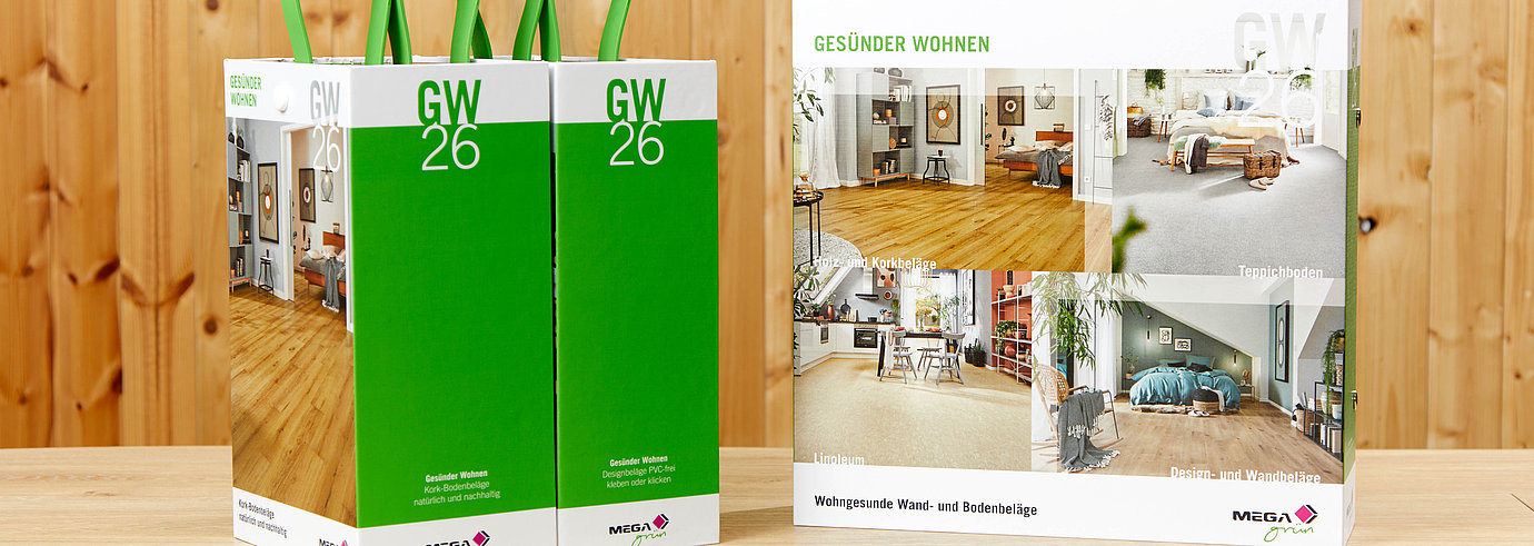 Die neue Kollektion: MEGAgrün Gesünder Wohnen GW26