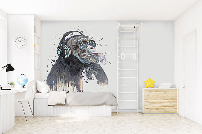 Bild MEGA Wandbilder Affe